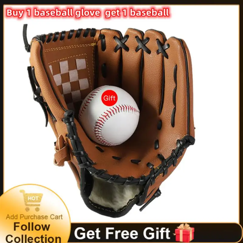 Baseball Gloves Outdoor Sport Softball Practice Glove Leather Batting Baseball Training Competition Guante For Child Youth Adult
Baseball Gloves Outdoor Sport Softball Practice Glove Leather Batting Baseball Training Competition Guante For Child Youth Adult