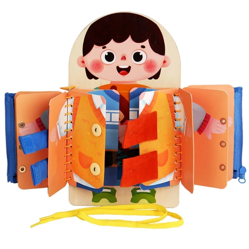 Colorful Basic Life Skills Dress Up Toy Dressing Game Toy for Kids Educational Fine Motor Skills Toy Child Play Toy
Colorful Basic Life Skills Dress Up Toy Dressing Game Toy for Kids Educational Fine Motor Skills Toy Child Play Toy