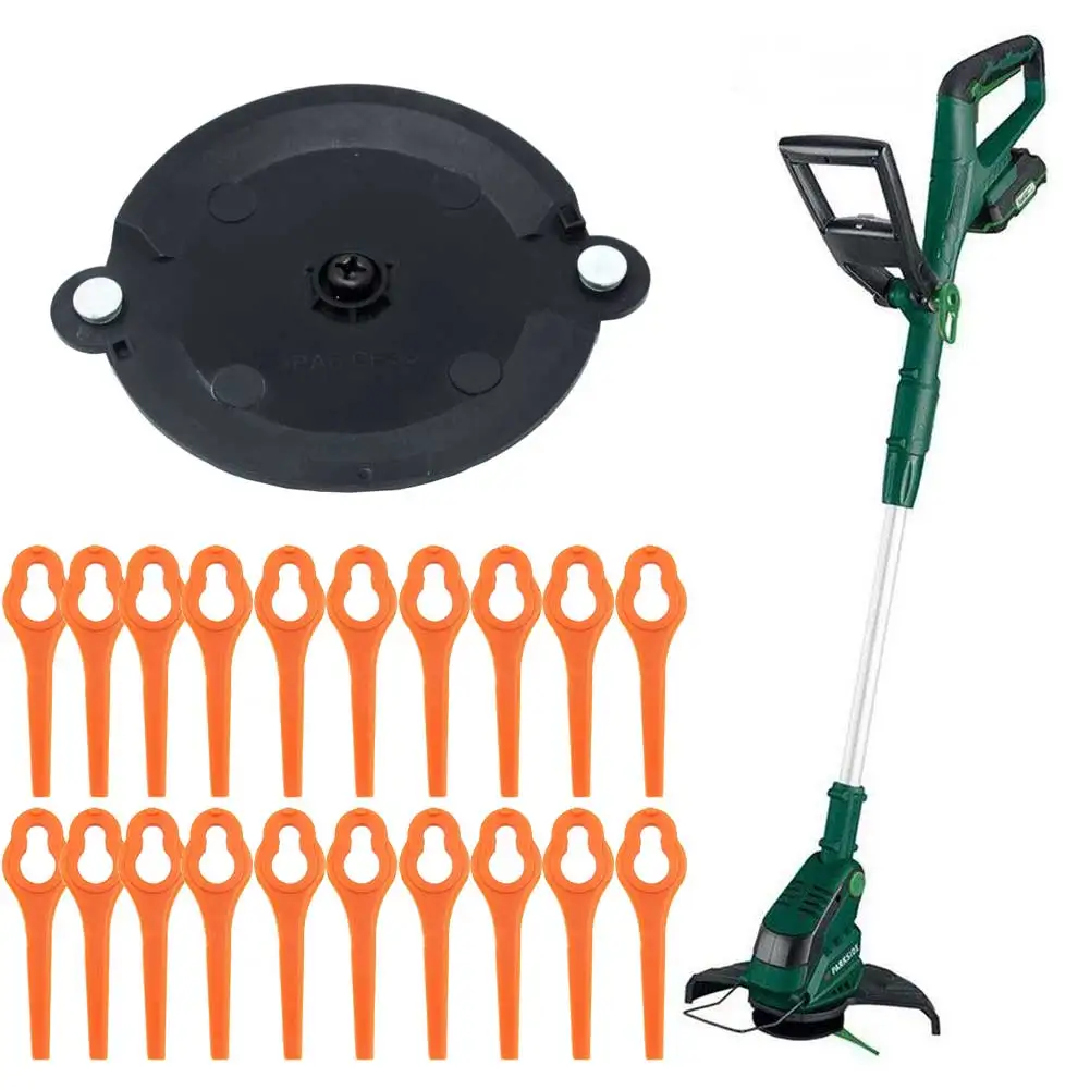 Plastic Blades With Mower Cutter Head Simple Snap-On For Parkside PRTA 20Li A1311046 Timmer Garden Tool Parts Orange
Plastic Blades With Mower Cutter Head Simple Snap-On For Parkside PRTA 20Li A1311046 Timmer Garden Tool Parts Orange