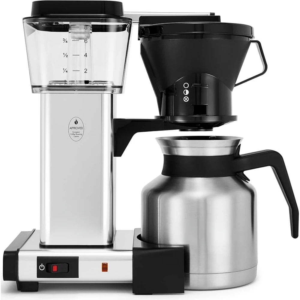 Drip coffee machine 79212 KBTS Coffee Brewer, Manually adjustable brew basket with three settings, 32 oz, Polished Silver
Drip coffee machine 79212 KBTS Coffee Brewer, Manually adjustable brew basket with three settings, 32 oz, Polished Silver