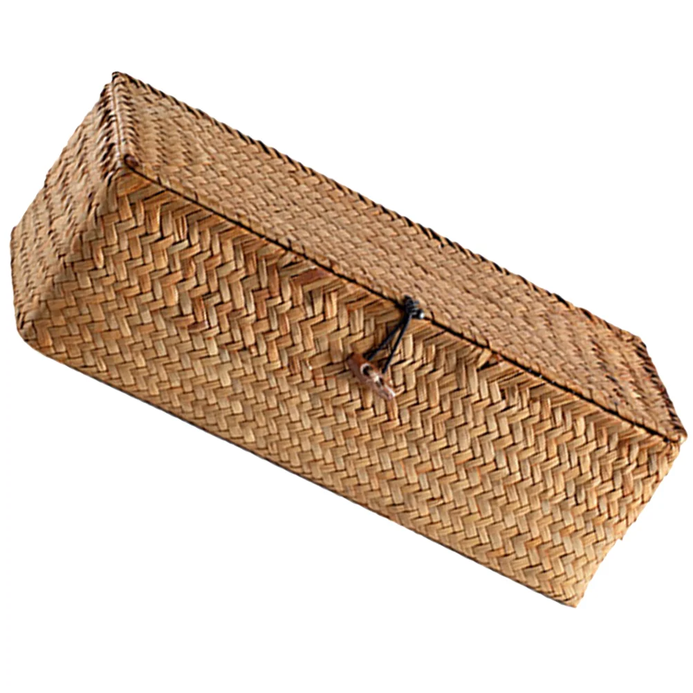 Decorative Storage Basket Straw Box Baskets Coffee Station Organizer for Countertop
Decorative Storage Basket Straw Box Baskets Coffee Station Organizer for Countertop
