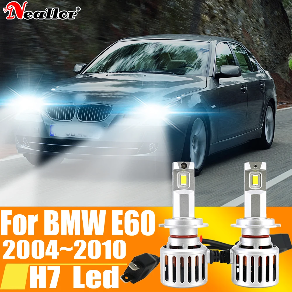 2 шт., Автомобильные светодиодные лампы H7 12 В 55 Вт для BMW E60 6000 ~ 2004
2 шт., Автомобильные светодиодные лампы H7 12 В 55 Вт для BMW E60 6000 ~ 2004
