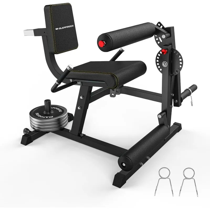 Leg Extension and Curl Machine 700 lb Adjustable Lower Body Leg Press with Plates, Leg Rotary Extension Machine for Thighs,
Leg Extension and Curl Machine 700 lb Adjustable Lower Body Leg Press with Plates, Leg Rotary Extension Machine for Thighs,
