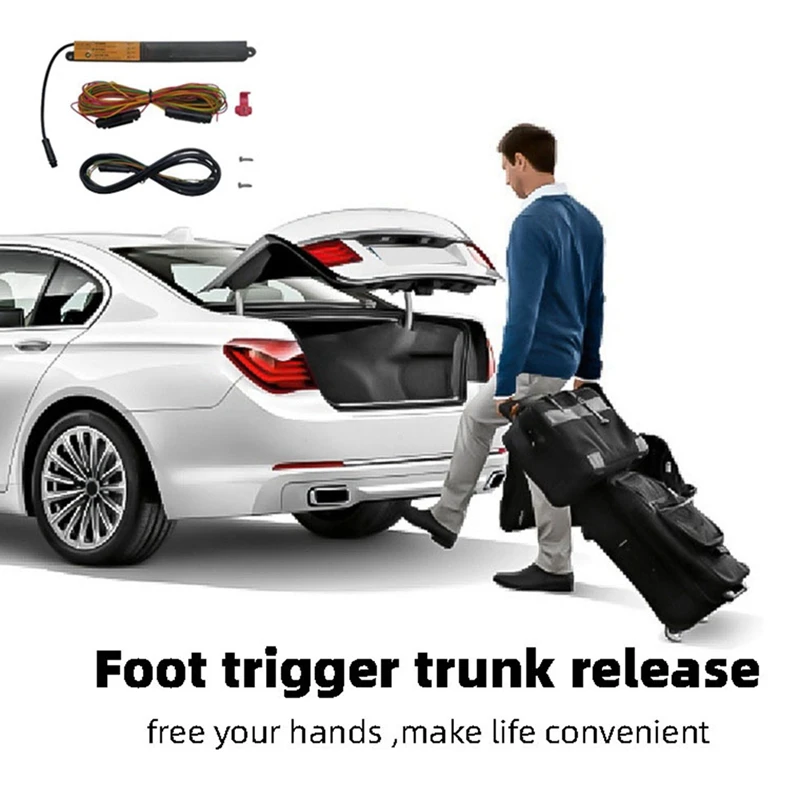 

Trunk Opening Sensor Car Trunk Electric Tailgate Kick Foot Pedal Sensor Electric Induction Tailgate Switch Accessories