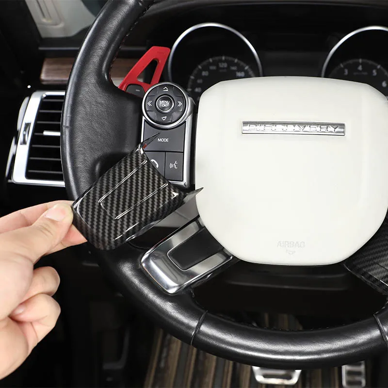 For Land Rover Discovery 5 LR5 Range Rover Sport Vogue Car Steering Wheel Trim Control Button Frame Cover ABS Interior Accessory
For Land Rover Discovery 5 LR5 Range Rover Sport Vogue Car Steering Wheel Trim Control Button Frame Cover ABS Interior Accessory