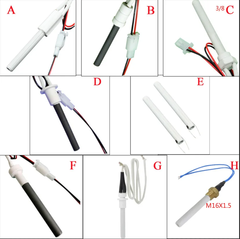 220V 350W pellet stove ignitor black Ceramic Igniter Ceramic Heating Tubespark plug for pellet stove10.5*6*100mm 11.5*6.5*110mm
220V 350W pellet stove ignitor black Ceramic Igniter Ceramic Heating Tubespark plug for pellet stove10.5*6*100mm 11.5*6.5*110mm