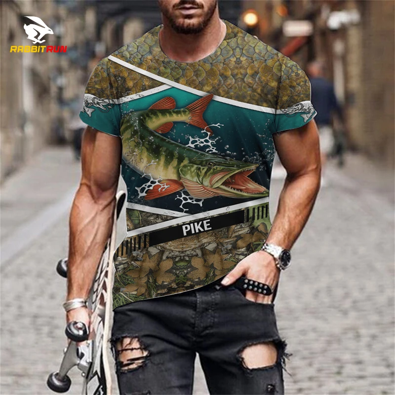 Men's t-shirt sports t-shirt men's clothing outdoor summer sleeve top 3D printing fish short casual oversized running t-shirt
Men's t-shirt sports t-shirt men's clothing outdoor summer sleeve top 3D printing fish short casual oversized running t-shirt