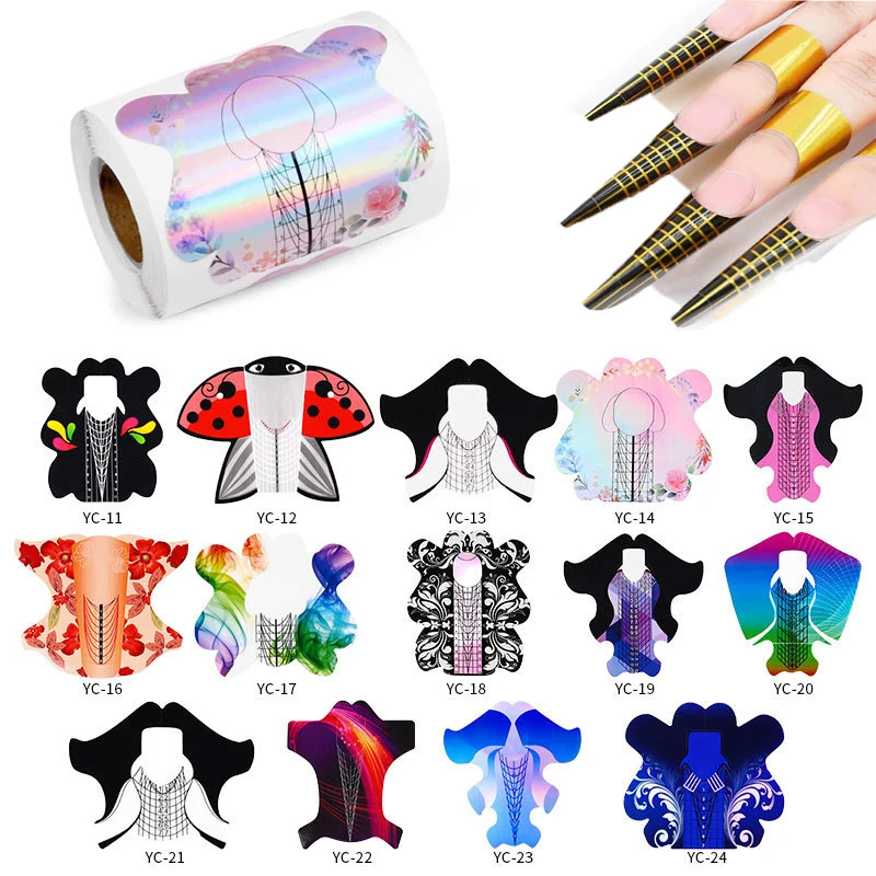 Nail Mold French Nail Form Builder Tips Nail Curve Extension Tray Paper Acrylic Gel Holder Manicure Stickers DIY Nail 100PCS
Nail Mold French Nail Form Builder Tips Nail Curve Extension Tray Paper Acrylic Gel Holder Manicure Stickers DIY Nail 100PCS