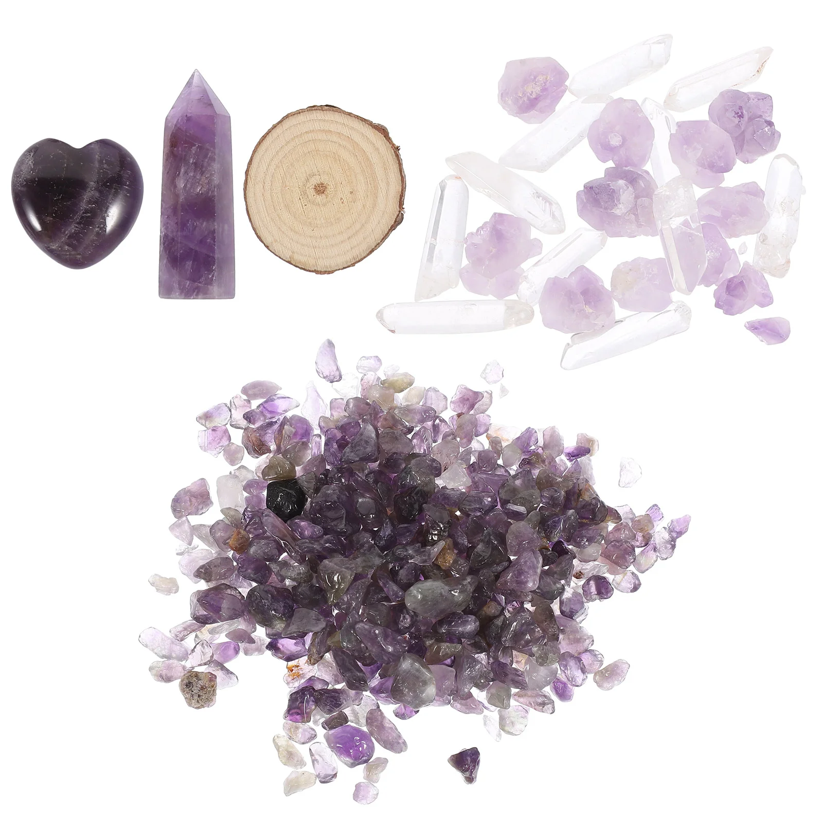 1 Set of Crystal Stone Decoration Crystal Stone Crafts Crystal Stone Gift Home Decor 
1 Set of Crystal Stone Decoration Crystal Stone Crafts Crystal Stone Gift Home Decor