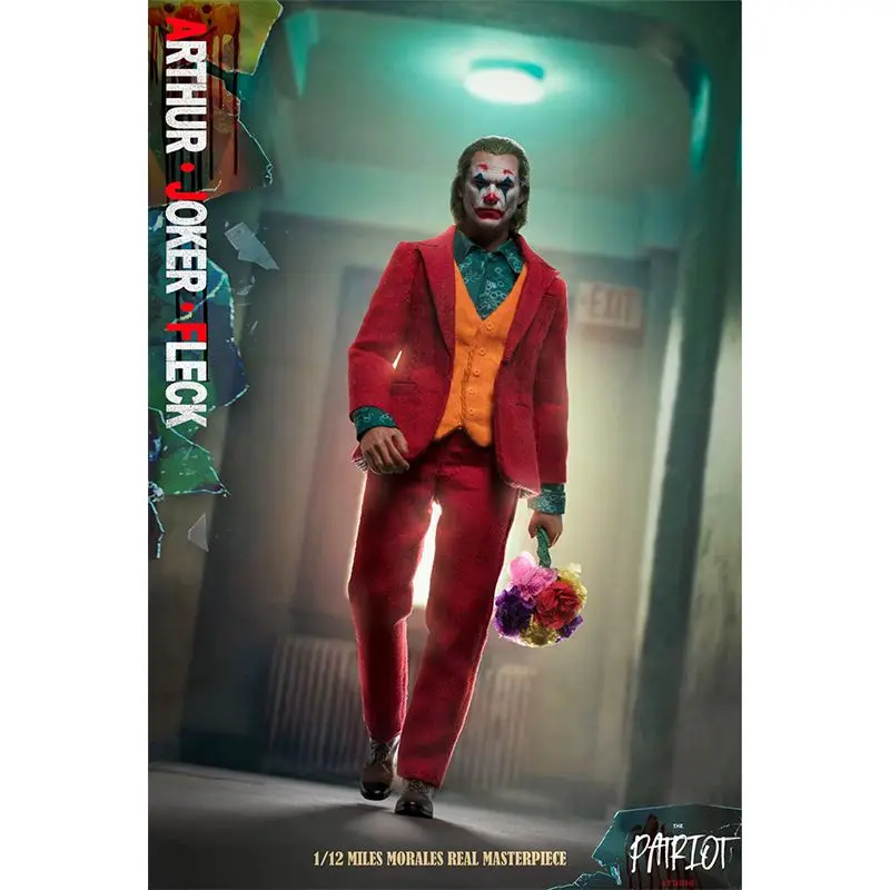 Original Deluxe Version The Patriot Studio 1/12 Arthur Clown Fleck 6 Inches In Stock Anime Action Collection Model Toys
Original Deluxe Version The Patriot Studio 1/12 Arthur Clown Fleck 6 Inches In Stock Anime Action Collection Model Toys