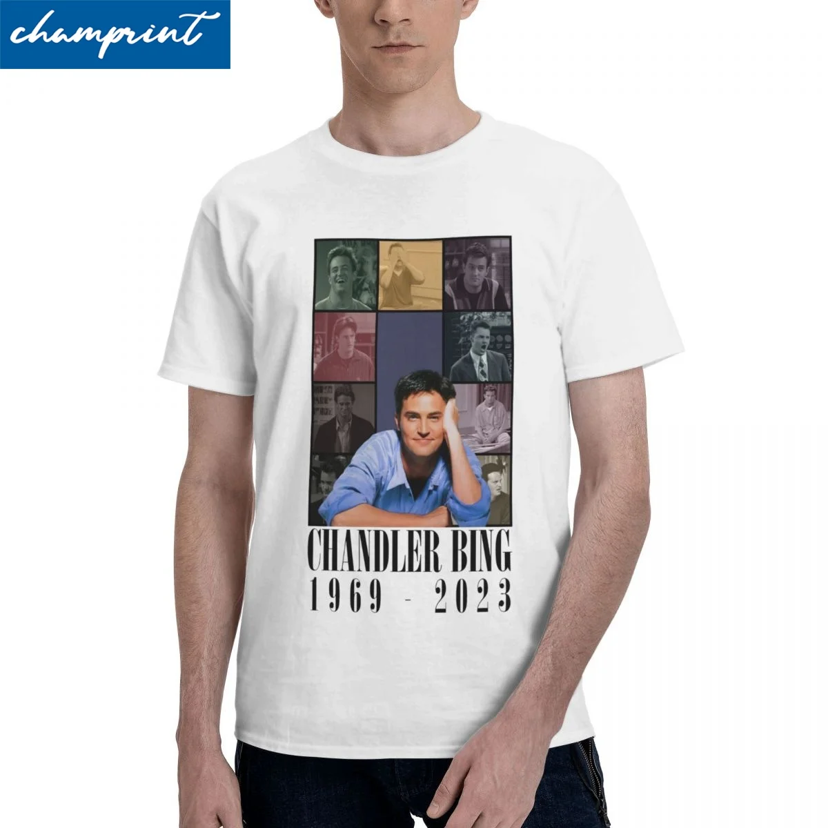 Men Women Retro Matthew Perry T Shirt Cotton Tops Leisure Short Sleeve O Neck Tees Party T-Shirt
Men Women Retro Matthew Perry T Shirt Cotton Tops Leisure Short Sleeve O Neck Tees Party T-Shirt