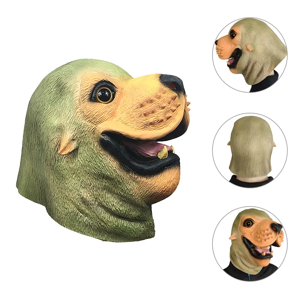 Dog Animal Headgear Masquerade Party Mask Latex Cosplay Halloween Masks Fancy Dress Photo Prop Emulsion
Dog Animal Headgear Masquerade Party Mask Latex Cosplay Halloween Masks Fancy Dress Photo Prop Emulsion