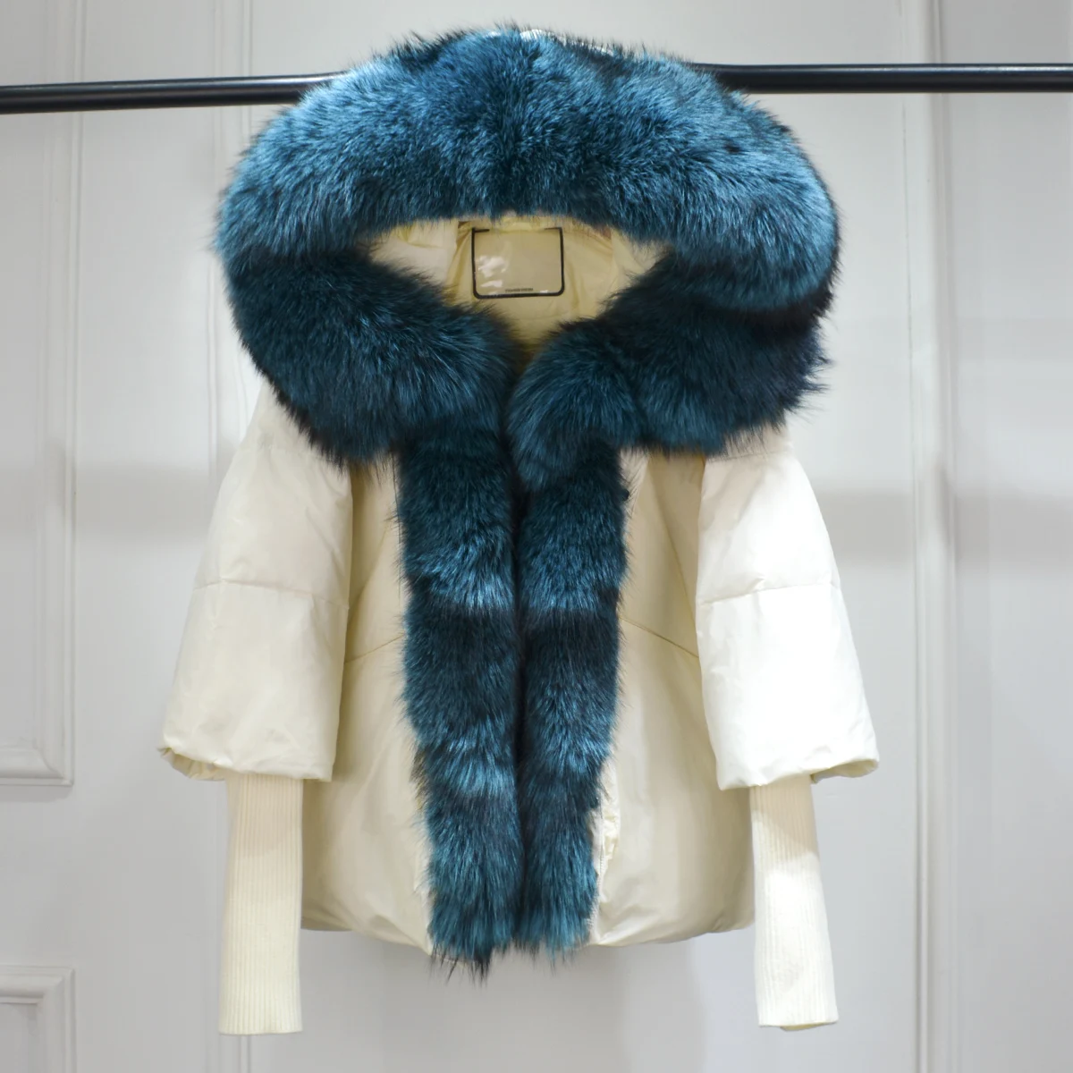 Winter Women Warm White Duck Down Jacket Loose Hood Puffer Coat Natural Real Fox Fur Collar Thick Luxury Outerwear 15 Mallzona S45b58bfc829748b58c4a69a1ab16da4dk Winter Women Warm White Duck Down Jacket Loose Hood Puffer Coat Natural Real Fox Fur Collar Thick Luxury Outerwear Mallzona