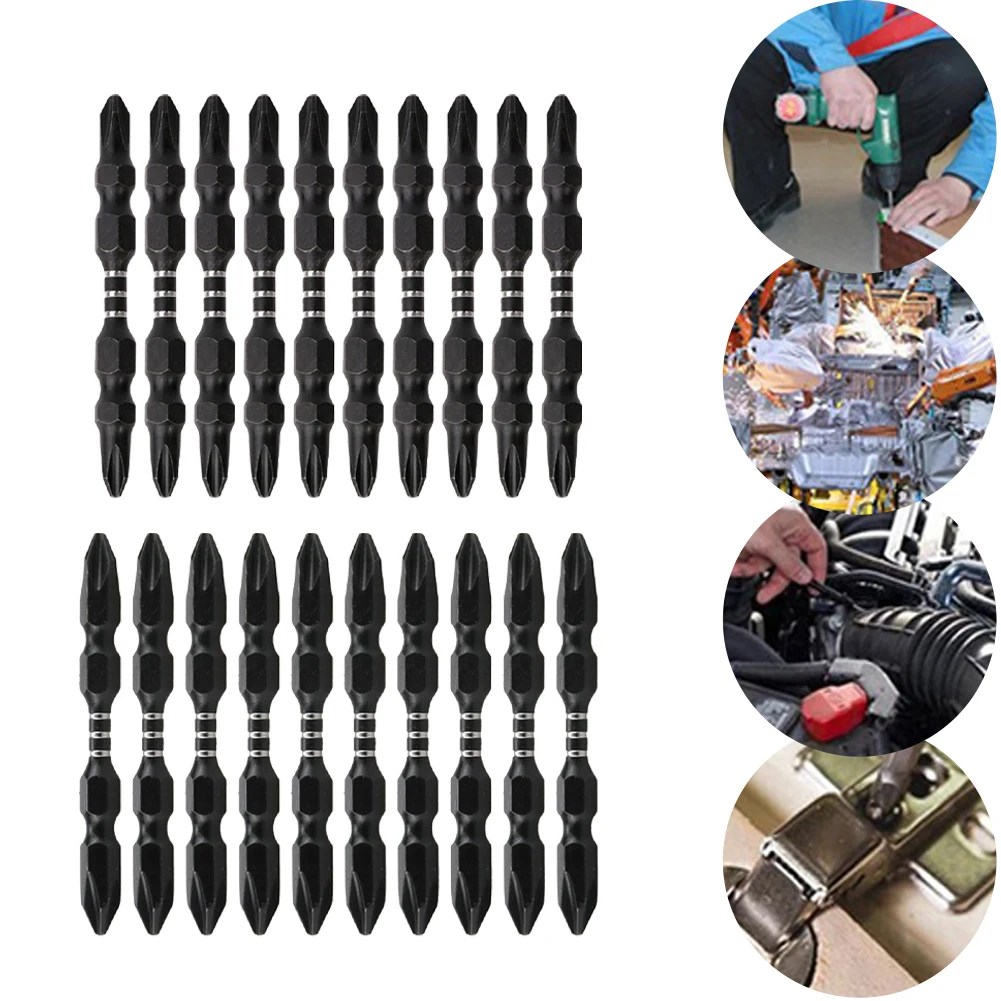 10pcs 65mm PH2 Cross Screwdriver Bits Set Hardness Alloy Steel Magnetic Electric Screwdriver Drills Hand Tools Small/Large Head
10pcs 65mm PH2 Cross Screwdriver Bits Set Hardness Alloy Steel Magnetic Electric Screwdriver Drills Hand Tools Small/Large Head