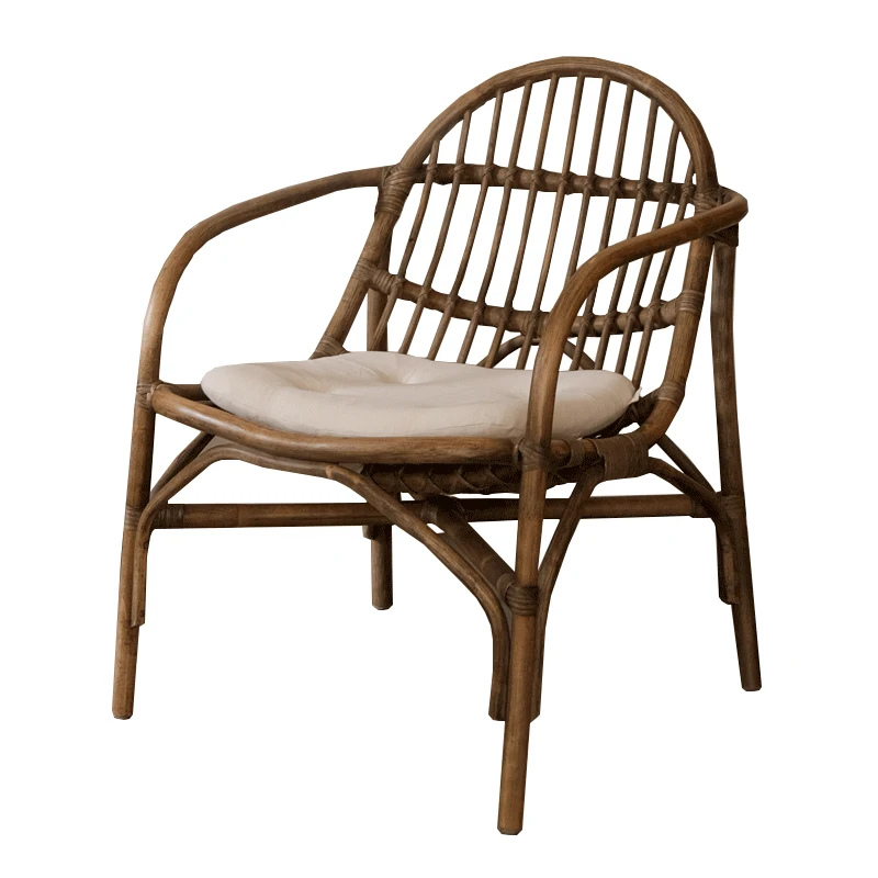 Real Rattan Solid Wood Rattan Chair Adult Balcony Living Room Rattan Chair Leisure Chair
Real Rattan Solid Wood Rattan Chair Adult Balcony Living Room Rattan Chair Leisure Chair