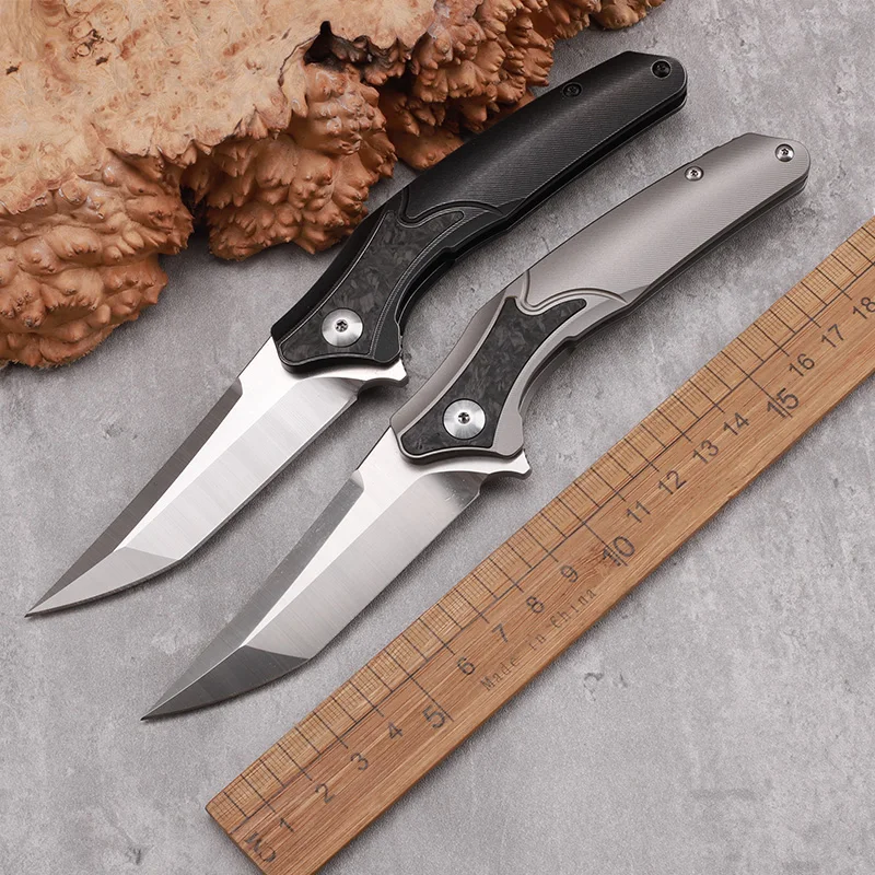 

M390 Powder Steel Titanium Alloy High-quality Folding Knife Outdoor Mountaineering And Camping Survival EDC Portable Tool