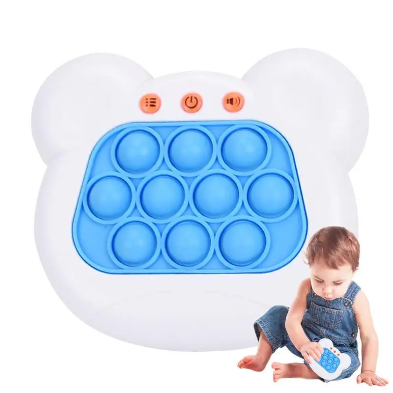 Upgraded Fingertip Press It Competition Toy Quick Push Bubble Game Handle Toys With 4 Game Modes Press Bubble Toy For Kids
Upgraded Fingertip Press It Competition Toy Quick Push Bubble Game Handle Toys With 4 Game Modes Press Bubble Toy For Kids