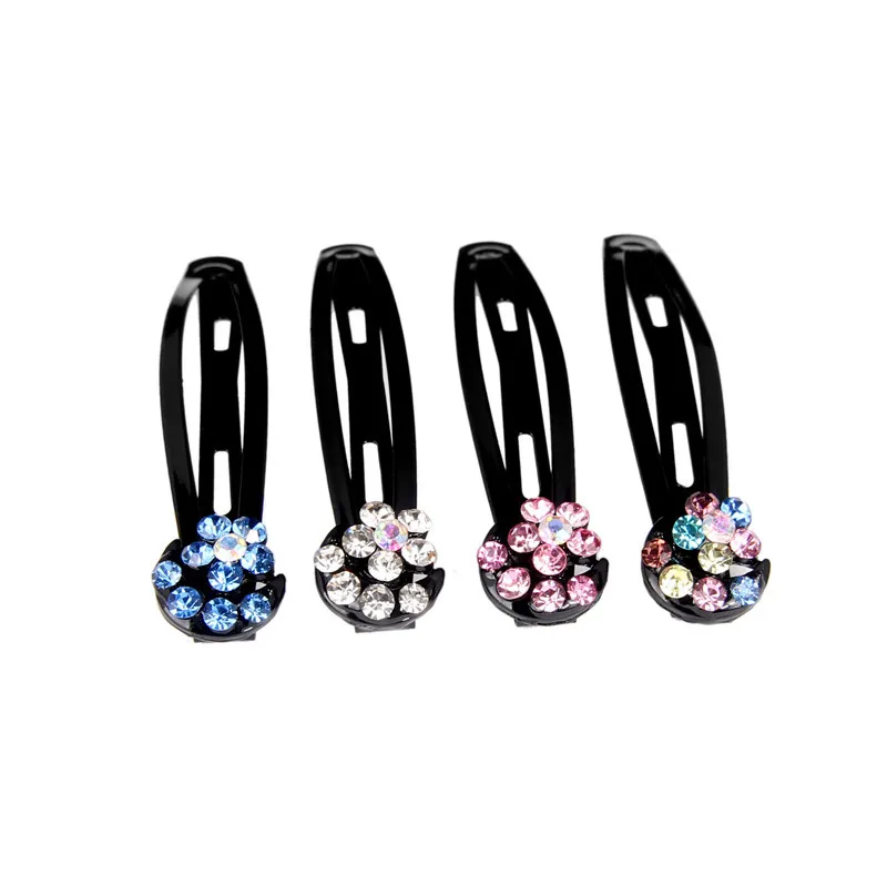 

Kids Cute Colorful Crystal Moon Flowers Hair Clip Girls Metal Bobby Pins Bangs Hairpin Child Hair Accessories Top Hairgrips