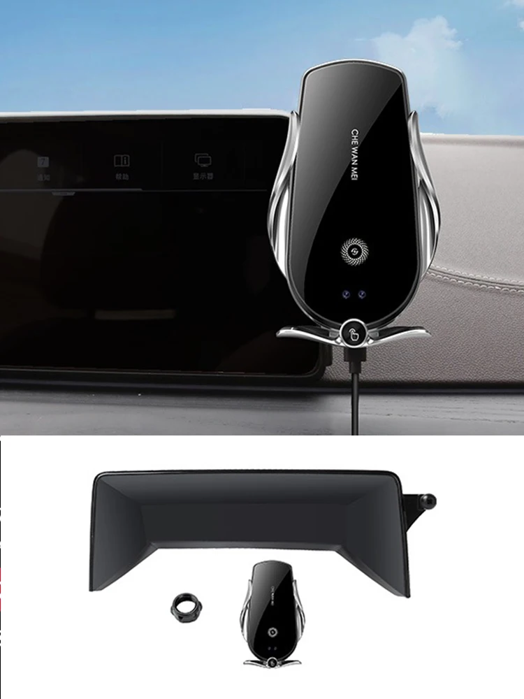 For BMW 5 Series 6GT 2018-2022 Car Multimedia Screen Stand Wireless Charger Mobile Phone Holder For Samsung iPhone Xiaomi
For BMW 5 Series 6GT 2018-2022 Car Multimedia Screen Stand Wireless Charger Mobile Phone Holder For Samsung iPhone Xiaomi