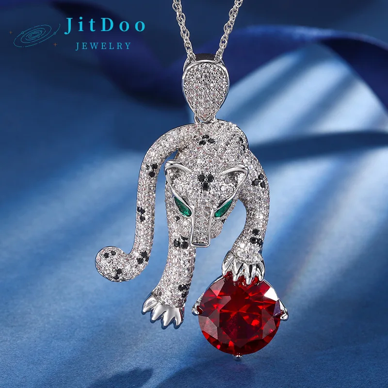 JitDoo Fine Jewelry for Women Leopard Pendant Full Rhinestone Necklace Vintage Party Jewelry Pendants Exquisite Birthday Gift
JitDoo Fine Jewelry for Women Leopard Pendant Full Rhinestone Necklace Vintage Party Jewelry Pendants Exquisite Birthday Gift