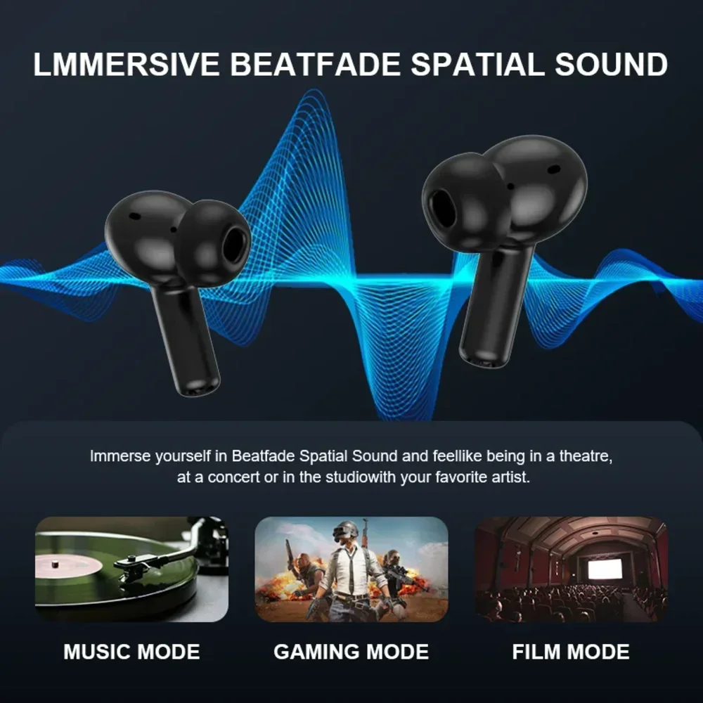 TWS ANC Active Noise Cancellation 13 Functions Bluetooth 5.3 Android/iOS Latest Models Wireless Headphones with LED Touchscreen
TWS ANC Active Noise Cancellation 13 Functions Bluetooth 5.3 Android/iOS Latest Models Wireless Headphones with LED Touchscreen