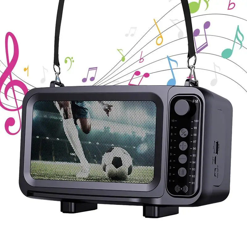 Portable wireless speaker TV shape Solar Powered Speaker Punchy Bass Rich Audio Stereo Pairing speaker wireless outdoor speaker
Portable wireless speaker TV shape Solar Powered Speaker Punchy Bass Rich Audio Stereo Pairing speaker wireless outdoor speaker