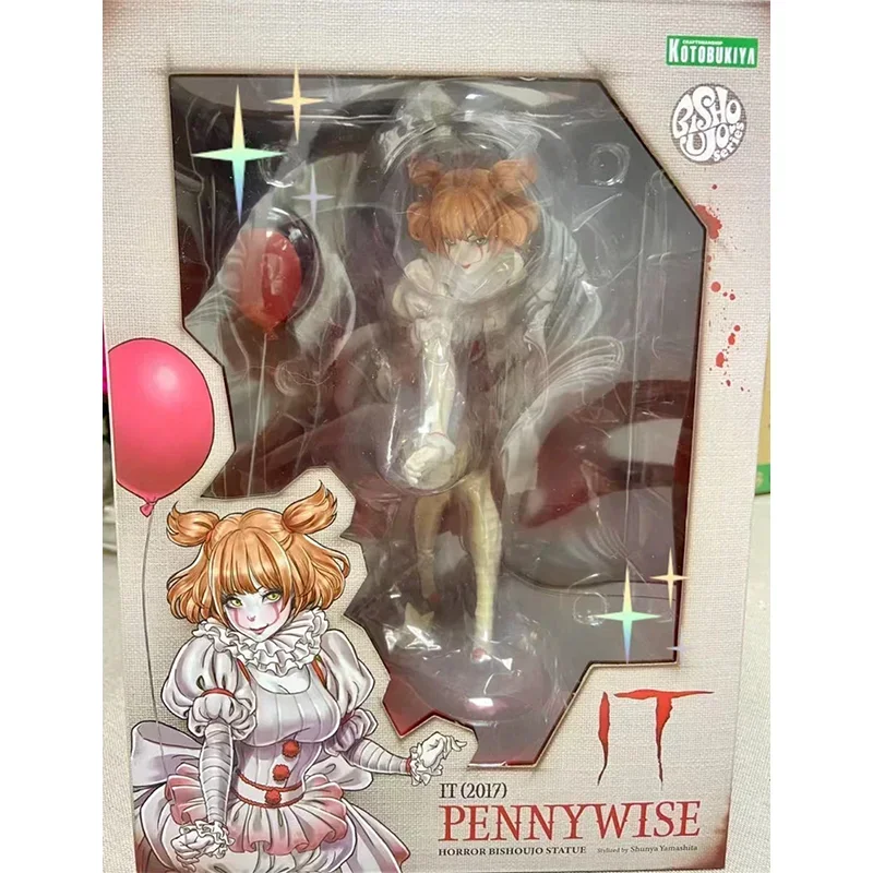 Оригинальные экшн-фигурки Kotobukiya в стиле страшного бискууджо IT Pennywise (2017) искусственные аниме коллекционные модели игрушек
Оригинальные экшн-фигурки Kotobukiya в стиле страшного бискууджо IT Pennywise (2017) искусственные аниме коллекционные модели игрушек
