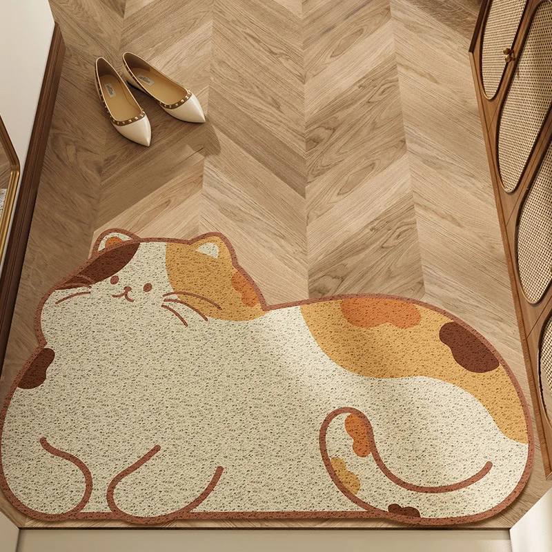 Cat/Bear/Panda/Rabbit Doormat Anti-slip Carpet for Floor Bathroom Kitchen Rugs Coil PVC Material Mat 카페트 Home Carpets Anti dirt
Cat/Bear/Panda/Rabbit Doormat Anti-slip Carpet for Floor Bathroom Kitchen Rugs Coil PVC Material Mat 카페트 Home Carpets Anti dirt