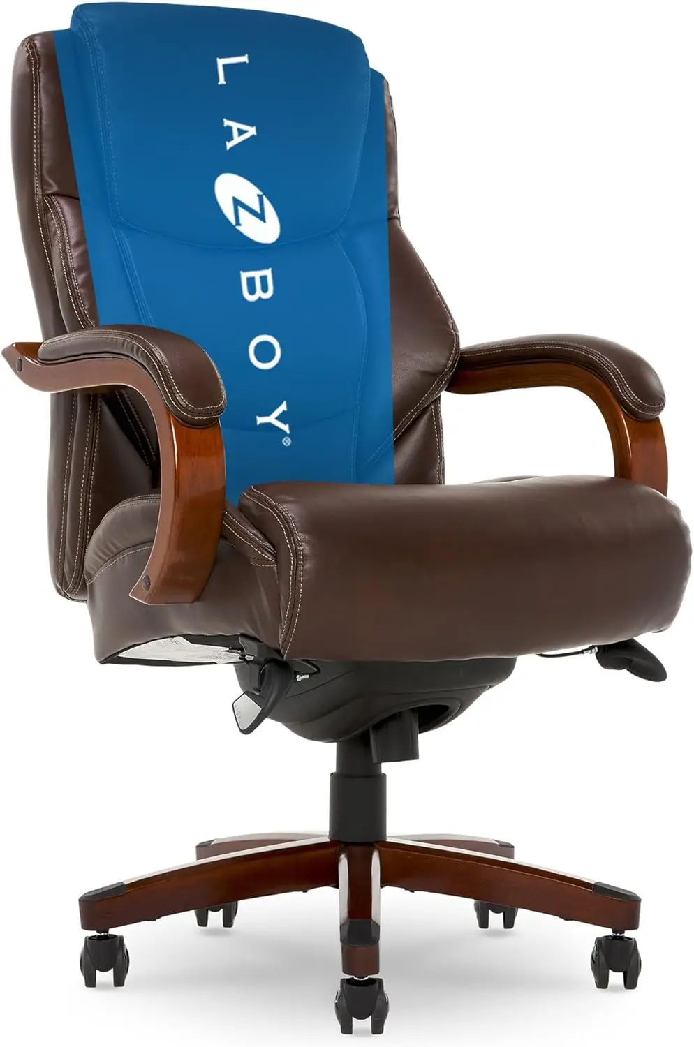 La-Z-Boy Delano Big & Tall Executive Office Chair, High Back Ergonomic Lumbar Support, Bonded Leather, Brown
La-Z-Boy Delano Big & Tall Executive Office Chair, High Back Ergonomic Lumbar Support, Bonded Leather, Brown