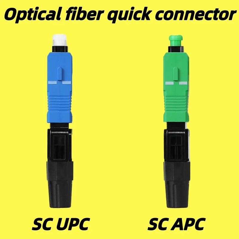 50-300pcs FTTH SC UPC/APC Optical Fiber Quick Connector Single Mode Fiber Optic Fast Connector
50-300pcs FTTH SC UPC/APC Optical Fiber Quick Connector Single Mode Fiber Optic Fast Connector