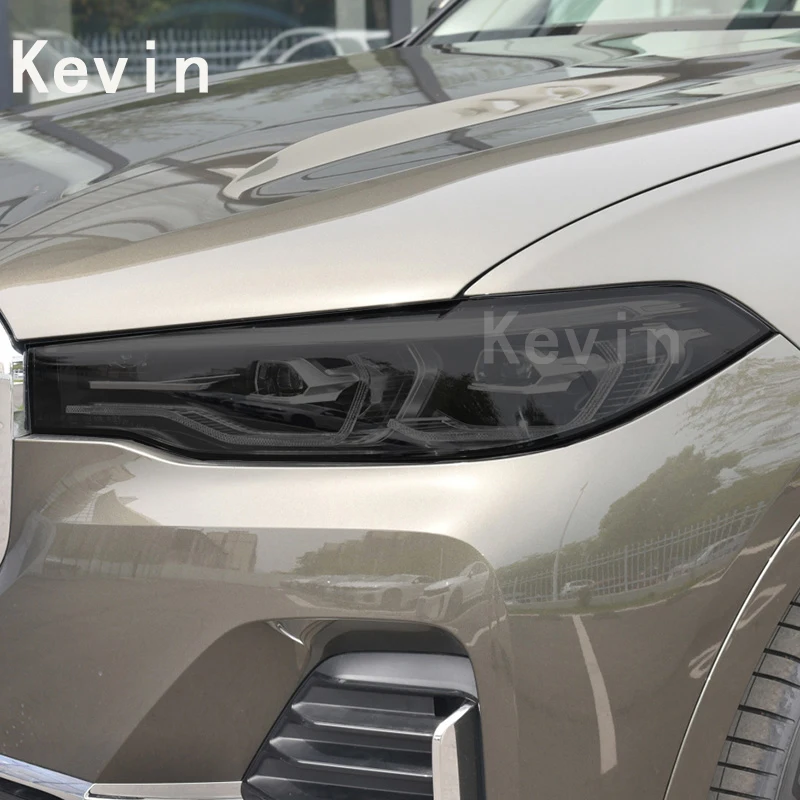 Для BMW X7 2019-2023 аксессуары для автомобильной фары Защитная фронтальная пленка прозрачная Дымчатая черная наклейка из ТПУ
Для BMW X7 2019-2023 аксессуары для автомобильной фары Защитная фронтальная пленка прозрачная Дымчатая черная наклейка из ТПУ