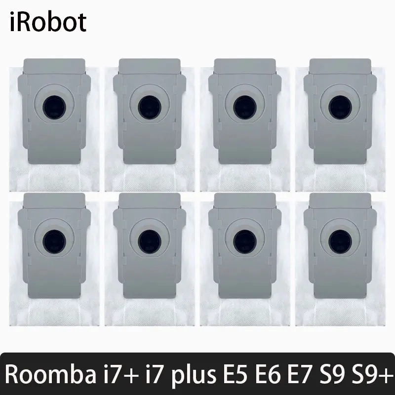 

For iRobot Roomba i7+ i7 plus E5 E6 E7 S9 S9+ Dust bag Spare Parts robot Vacuum Cleaner bags Replacement Dirty Bags Accessories