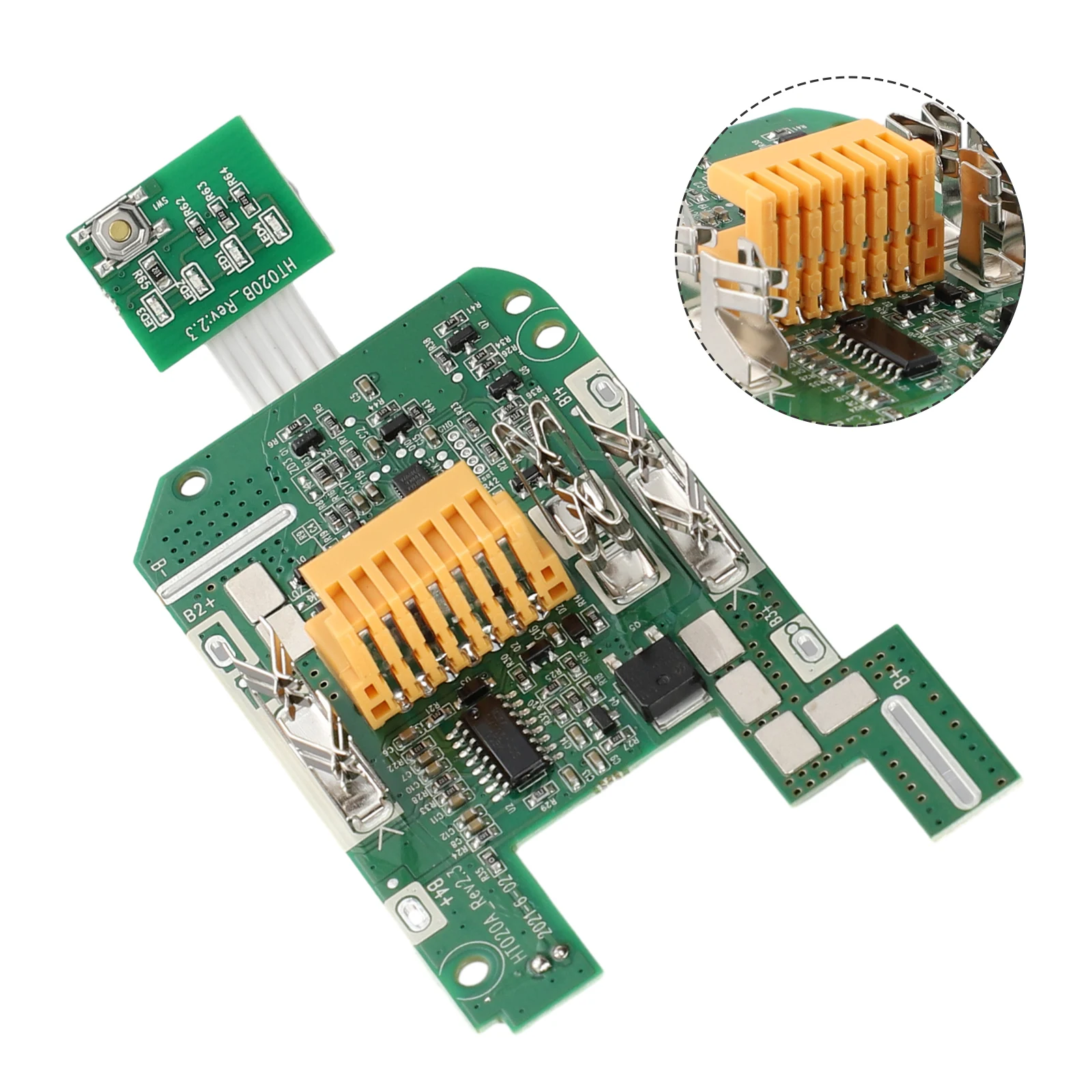 Charging Protection Circuit Board For Makita1 18V 3.0Ah Battery Indicator Bl1815 5-cell Bl1830 10-cell Bl1860 15-cell
Charging Protection Circuit Board For Makita1 18V 3.0Ah Battery Indicator Bl1815 5-cell Bl1830 10-cell Bl1860 15-cell