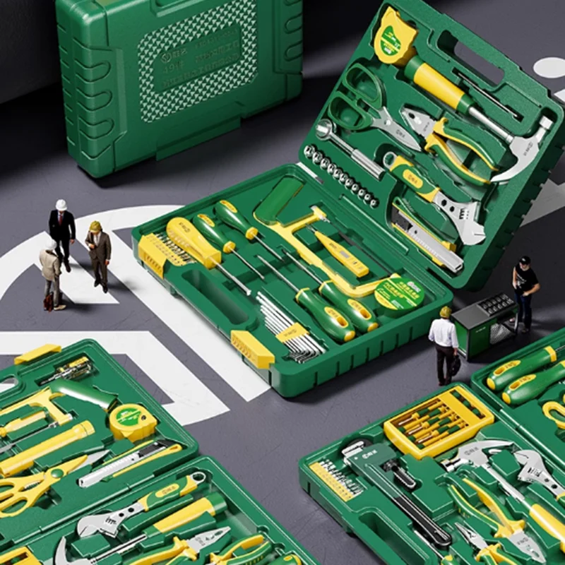 Daily Household Toolbox Set Hardware Complete Car Tool Set Manual Maintenance Combination
Daily Household Toolbox Set Hardware Complete Car Tool Set Manual Maintenance Combination