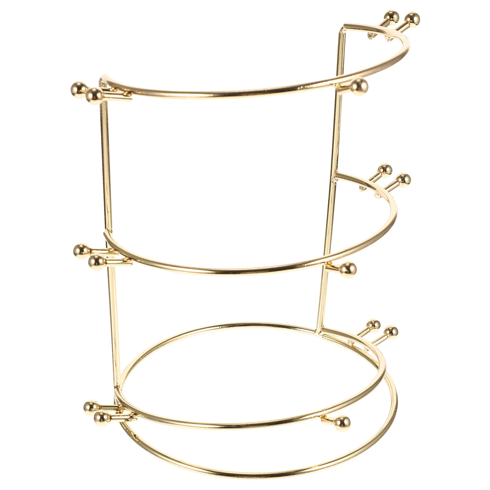 Tiara Crown Display Stand 3-Tier Headband Display Stand Hair Accessories Organizer
Tiara Crown Display Stand 3-Tier Headband Display Stand Hair Accessories Organizer