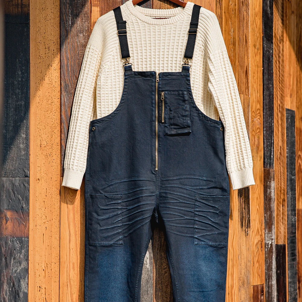 Maden American Vintage Denim Deck Overalls Cotton Jumpsuit Amekaji Suspenders Pants Casual Straight Jeans Streetwear Trousers 
Maden American Vintage Denim Deck Overalls Cotton Jumpsuit Amekaji Suspenders Pants Casual Straight Jeans Streetwear Trousers