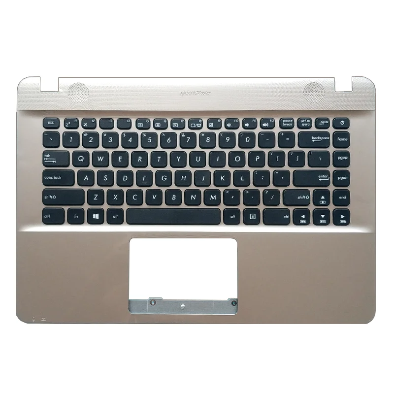 Laptop upper cover keyboard for As us X441S A441U A441N X441N R414U F414U replacement keyboard palm rest shell case Laptop upper cover keyboard for As us X441S A441U A441N X441N R414U F414U replacement keyboard palm rest shell case