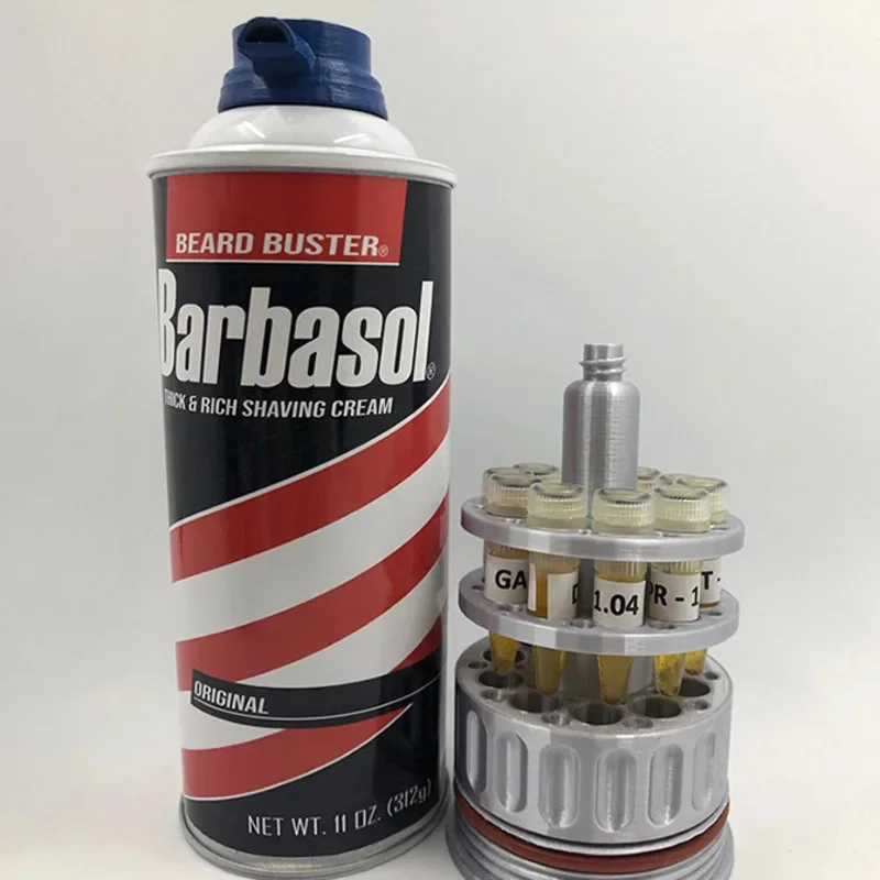 New Barbasol Dennis Nedry Jurassic Park Movie Dinosaur DNA Tube Jar Simulation Party Photography Decoration Props Unique Gift
New Barbasol Dennis Nedry Jurassic Park Movie Dinosaur DNA Tube Jar Simulation Party Photography Decoration Props Unique Gift