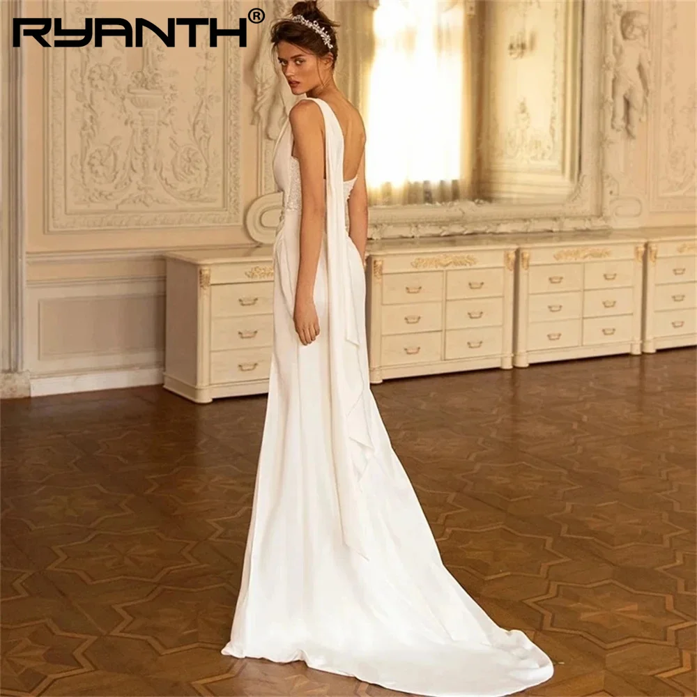 Simple Short Wedding Dresses 2024 Summer Flare Sleeves High Neck Illusion A-Line Mini Bridal Gowns Robe De Mariee Organza Ruched 
Simple Short Wedding Dresses 2024 Summer Flare Sleeves High Neck Illusion A-Line Mini Bridal Gowns Robe De Mariee Organza Ruched