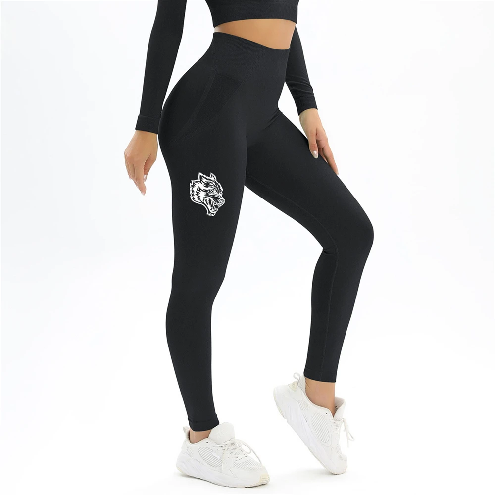 

DARC SPORT SHE Yoga Leggings Women Running Pants High Waisted Tummy Control Wear Fitness Leggins No Front Seam GYM Tights