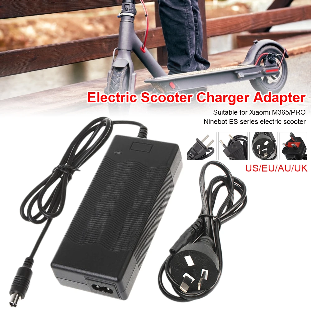 42V 2A Electric Scooter Charger Adapter Battery Charger for Xiaomi Mijia M365 Ninebot Es1 Es2 Electric Scooter Accessories
42V 2A Electric Scooter Charger Adapter Battery Charger for Xiaomi Mijia M365 Ninebot Es1 Es2 Electric Scooter Accessories