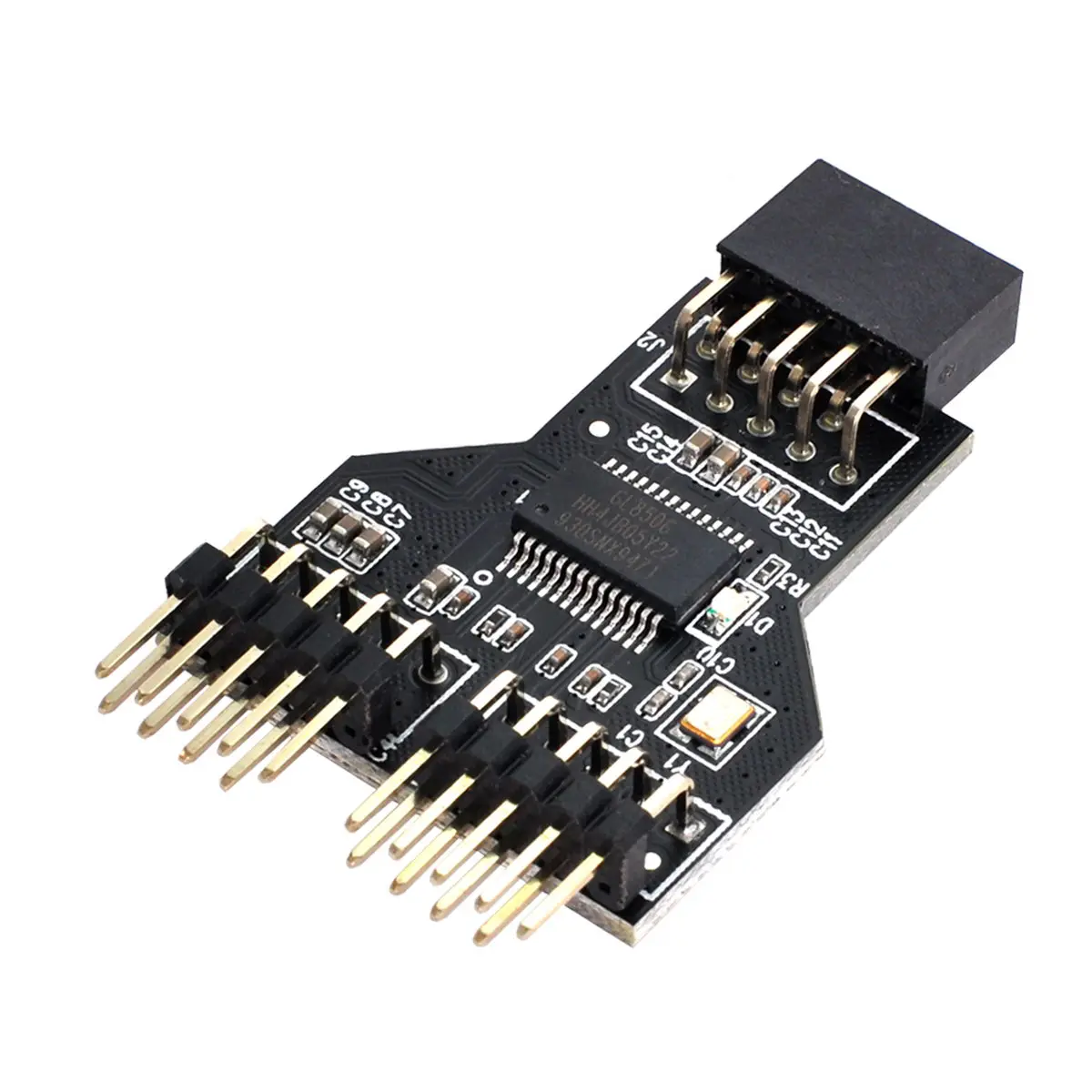 Cablecc Jimier Motherboard 9pin USB 2.0 Header 1 to 2 Female Extension HUB Connector Adapter Port Multilier
Cablecc Jimier Motherboard 9pin USB 2.0 Header 1 to 2 Female Extension HUB Connector Adapter Port Multilier