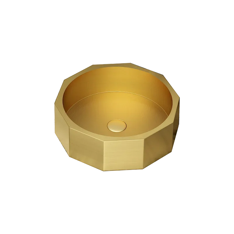 Light luxury stainless steel countertop basin golden B&B creative wash basin single basin bar toilet washbasin countertop basin
Light luxury stainless steel countertop basin golden B&B creative wash basin single basin bar toilet washbasin countertop basin