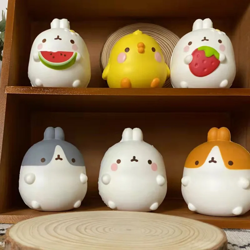 

Jumbo Squishy Kawaii Animal Cute Chick Rabbit Strawberry Mochi Squishies Slow Rising Stress Relief Squeeze Fidget Toys for Kid