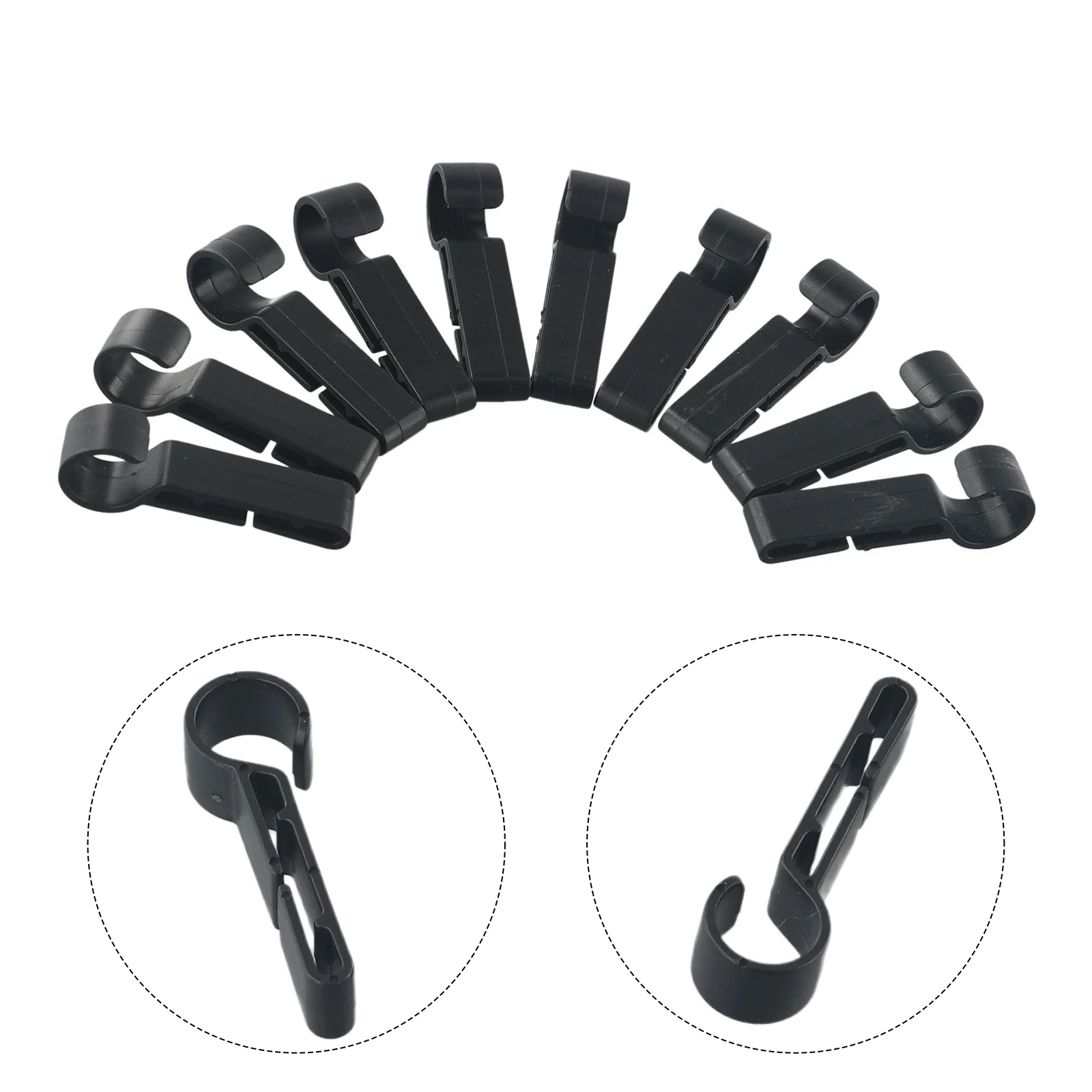 10Pcs Durable Plastic Helmet Clips Headlamp Hard Hat Safety Cap Hook Attachment Head Light Black Set Outdoor Tools
10Pcs Durable Plastic Helmet Clips Headlamp Hard Hat Safety Cap Hook Attachment Head Light Black Set Outdoor Tools