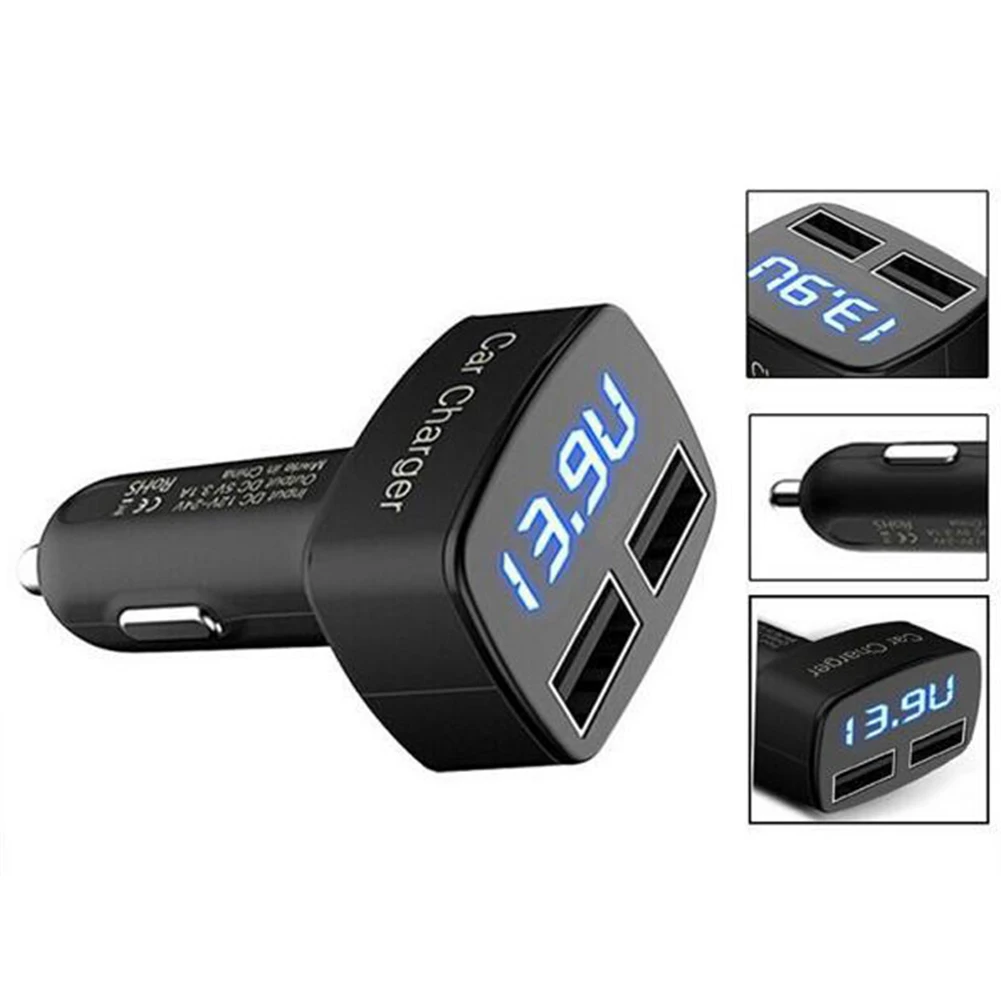 3.1A Four In One Vehicle Charging Temperature Display Dual USB Charger On Vehicle Charger Dual USB Charger Battery Charging
3.1A Four In One Vehicle Charging Temperature Display Dual USB Charger On Vehicle Charger Dual USB Charger Battery Charging