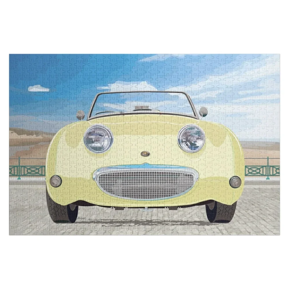 Primrose Yellow Frogeye/Bugeye Sprite, the little Healey with a big smile! Jigsaw Puzzle Photo Personalized Toy Puzzle
Primrose Yellow Frogeye/Bugeye Sprite, the little Healey with a big smile! Jigsaw Puzzle Photo Personalized Toy Puzzle