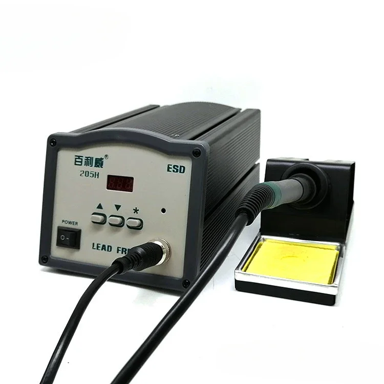 Yun Yi BLW-205H Welding repair welding station 150W High Frequency Industrial Precision Professional Lead Free Soldering Station
Yun Yi BLW-205H Welding repair welding station 150W High Frequency Industrial Precision Professional Lead Free Soldering Station