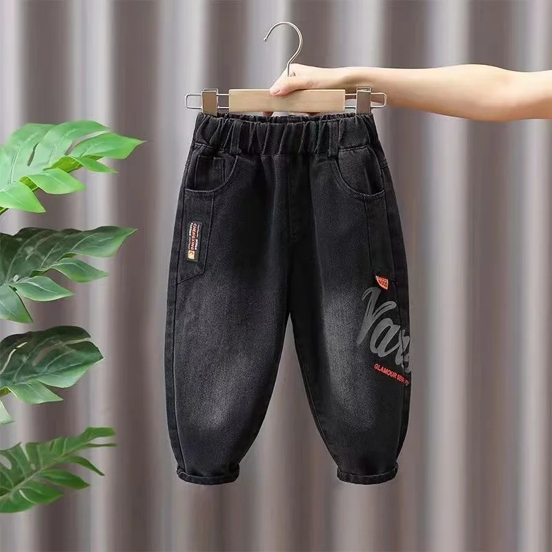 Kids Boys Spring and Autumn Jeans 2024 Children's New Casual Jeans Boys Fashion Printed Fashion Pants Children's Trousers
Kids Boys Spring and Autumn Jeans 2024 Children's New Casual Jeans Boys Fashion Printed Fashion Pants Children's Trousers