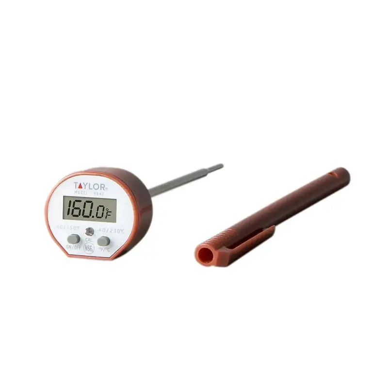 Digital Read Thermometer for Cooking, BBQ, Grilling, Baking, and Meat, Comes with Pocket Sleeve Clip, Red
Digital Read Thermometer for Cooking, BBQ, Grilling, Baking, and Meat, Comes with Pocket Sleeve Clip, Red
